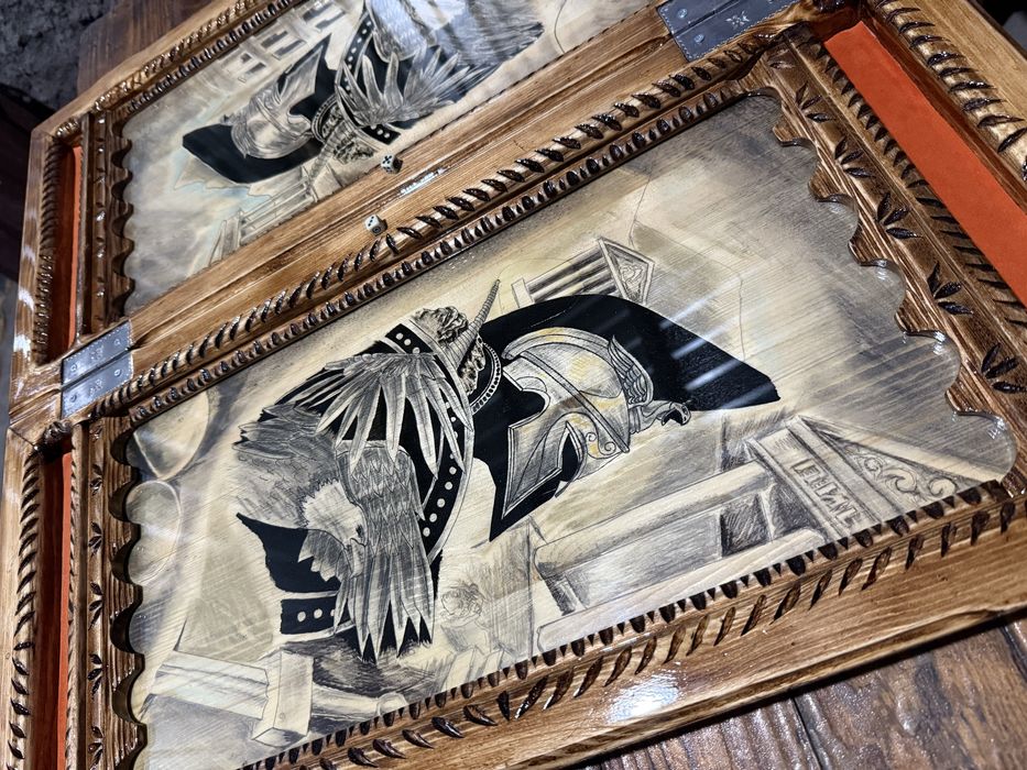 Нарды ручной работы