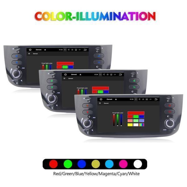 FIAT LINEA PUNTO EVO 2012-2016 -6.2'' Андроид Навигация, 6551