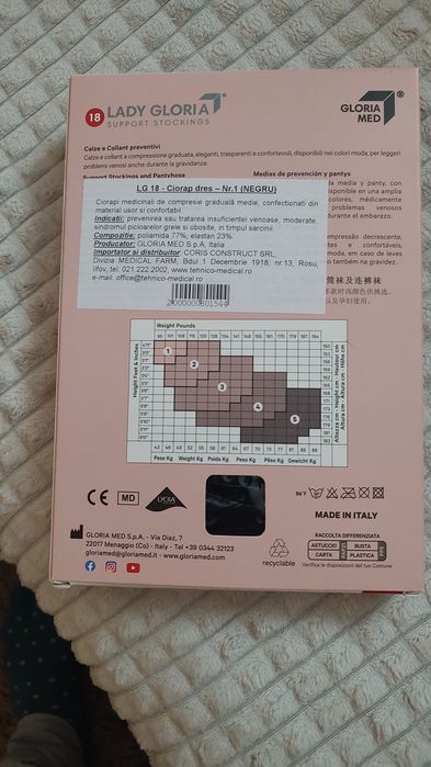 Ciorapi compresivi marime 1