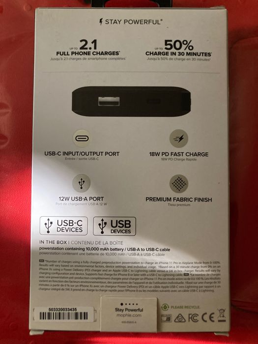 Încărcător Mophie Powerstation 10000 mAh