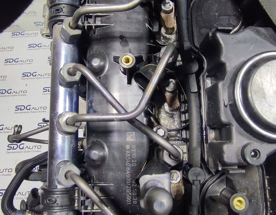 Motor R6540112400 cu sistemul de injecție și termoflot Mercedes GLC Coupe 300D 2.0 Euro 6