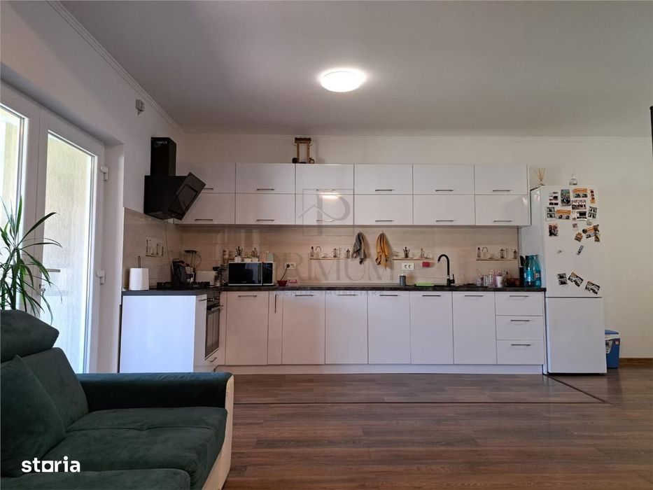 Duplex mobilat si utilat -  curte amenajata - pod mansardabil