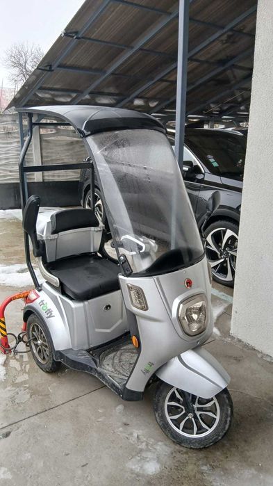 Scuter electric cu 3 roti,model Trotty BN0223,motor 800W, baterie 20AH ...