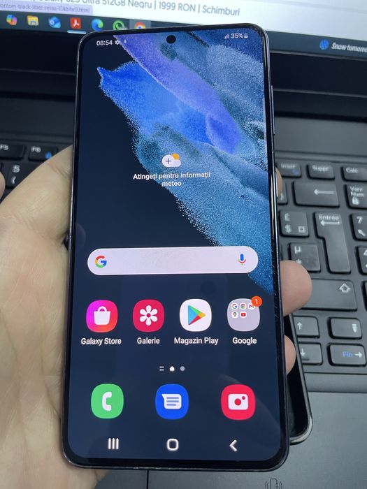 Samsung S21 5G 128 GB garantie