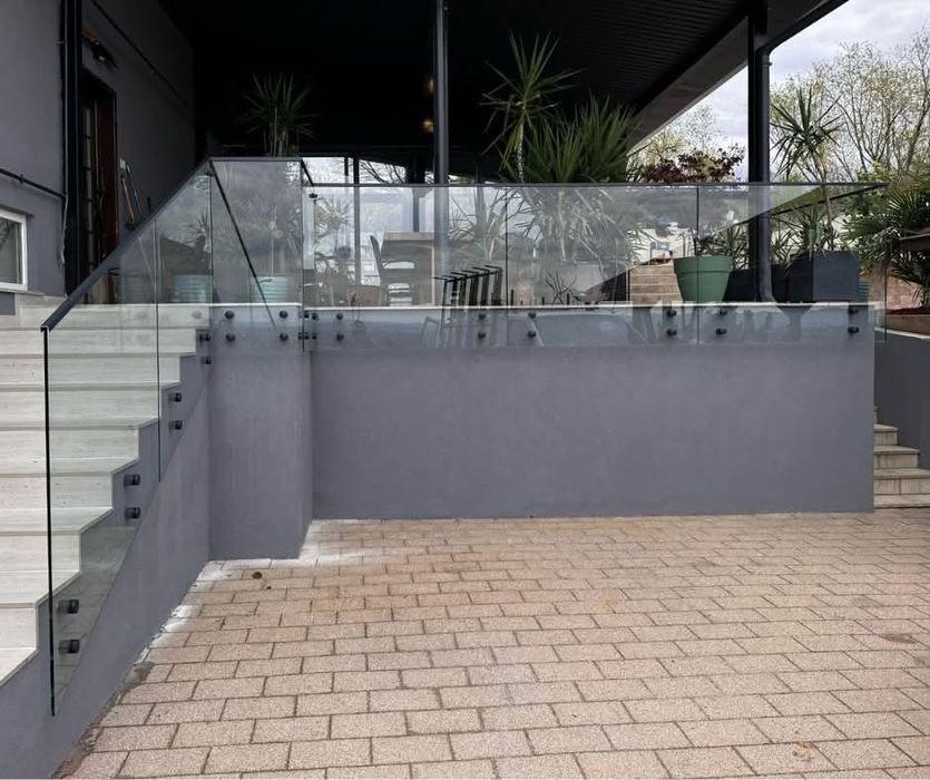 Balustrade Sticlă la comanda