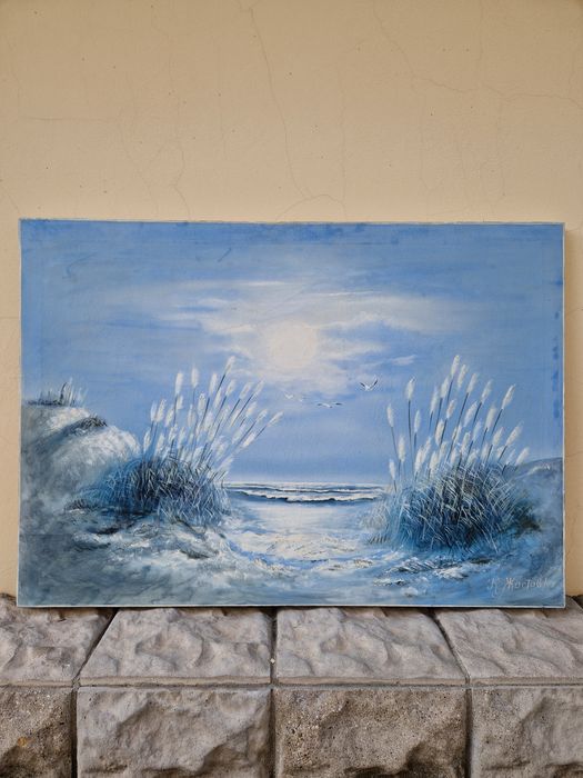 Кирил Жостов- Превъзходна картина масло върху платно