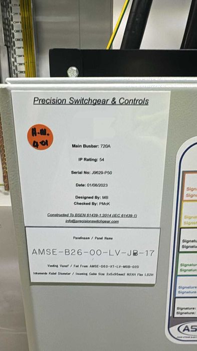 Panouri electrice industriale