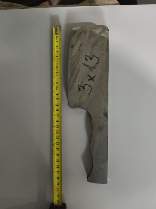 Заготовки сатър и брадва от стомана 3х13