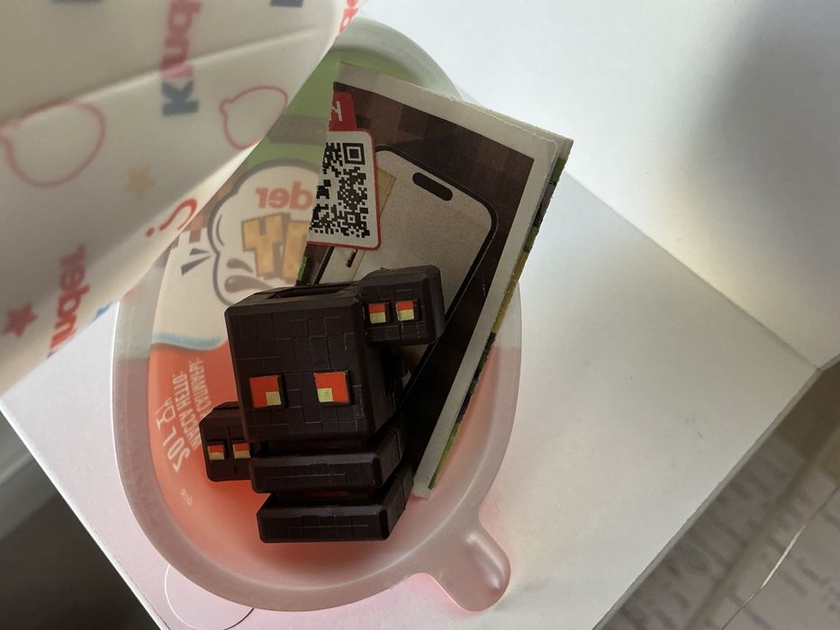 Фигурки майнкрафт киндер джой minecraft kinder joy