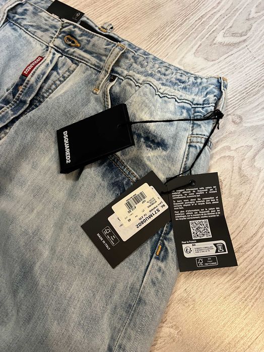 Dsquared2 bermude S - M sau 44-46 italy, oversize, retail 510 euro
