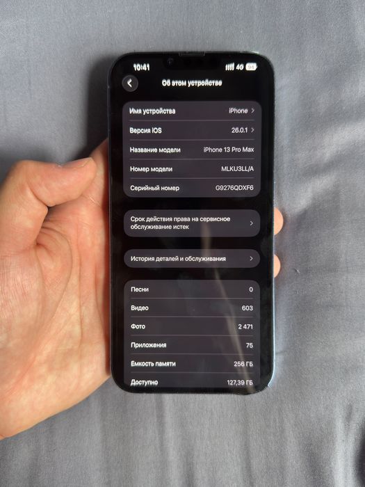 iPhone 13 pro max 100% 256gb