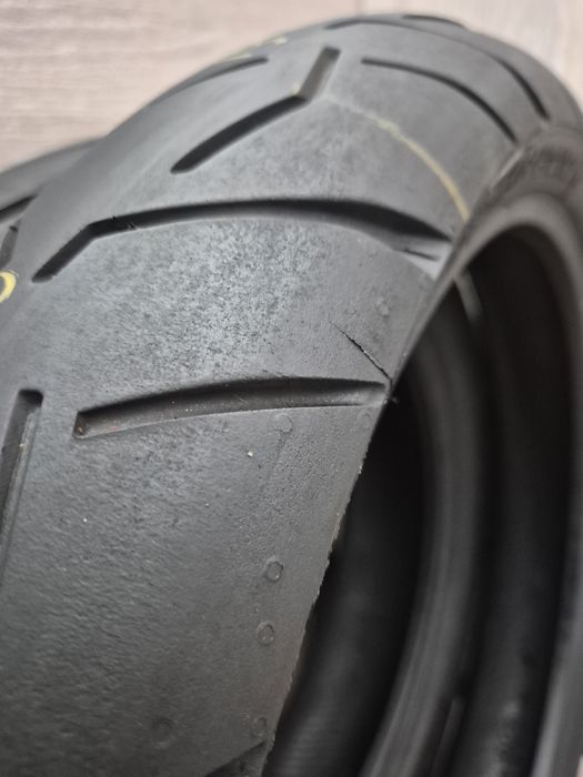 Set anvelope moto 120 70 19 cu 170 60 17 Continental attack 3 21 23