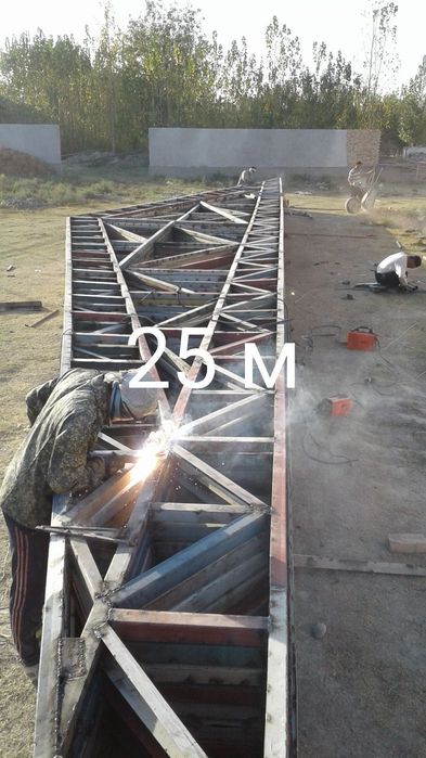 Кантинер профилидан  Уйларни томлари , молхоналар  Иссихоналар курамиз