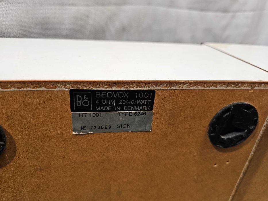 Boxe Bang Olufsen Beovox 1001 4ohm 2x40W
