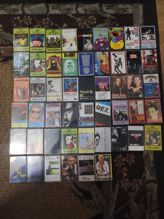 Casete audio originale și inregistrate