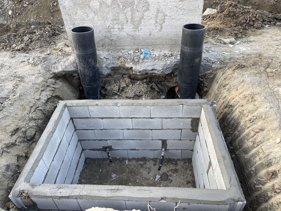 Subtraversari orizontale 130- Rachetă pneumatică -Bransamente