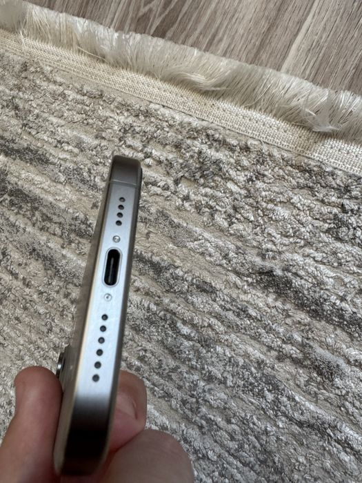 Iphone 15 pro max titan silver 256 LL/A