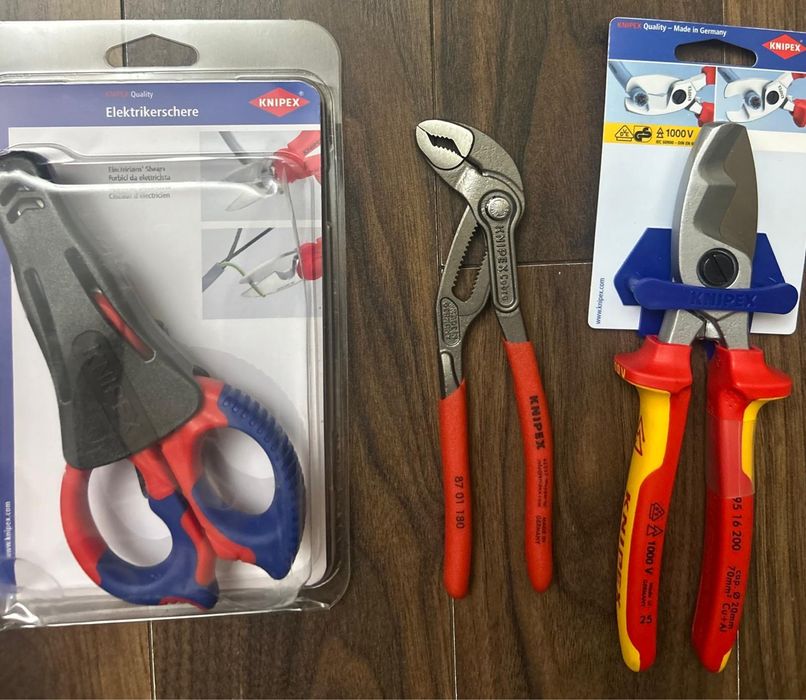 Cleste, papagal, foarfecă profesionale Knipex