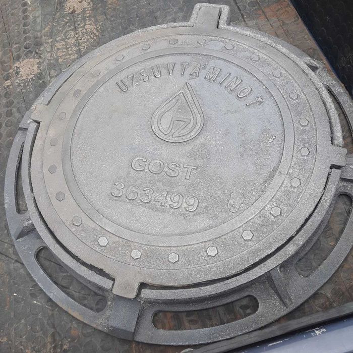 chugun lyuk ishlab chiqaramiz ( yetkazib berish bor)