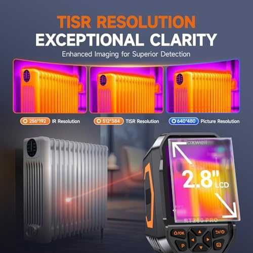 Нова Инфрачервена термокамера FOXWELL 2D/3D PC анализ лазер LED IP54