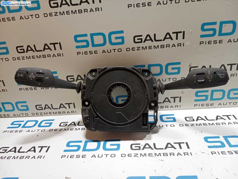 Ansamblu Maneta Manete Semnalizare Faza Lunga Scurta Stergatoare BMW Seria 1 E81 E82 E87 E88 2004 - 2013 Cod 9123032-06 [M7238]