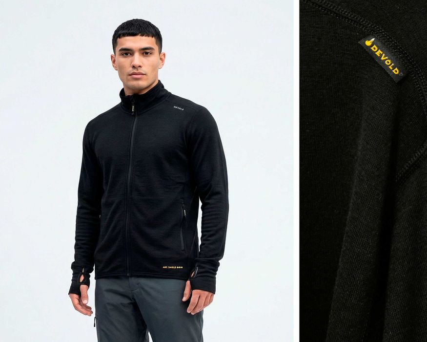 DEVOLD Shiled Jacket Мериносова вълна жилетка размер XL  НОВО