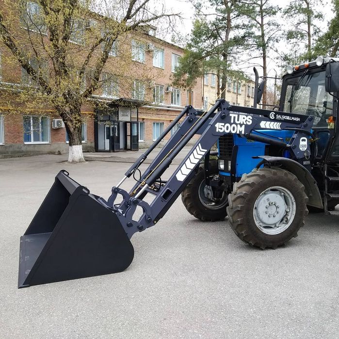 Погрузчик универсальный навесной,модель КУН(TURS)-1500. С джойстиком