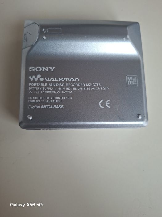 Vand minidisc sony