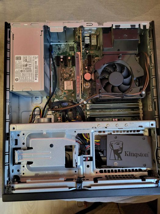 PC Gaming Compact HP Prodesk SFF | i7, 16GB, Sapphire Radeon RX 6400 (4GB GDDR6), SSD, Windows 11