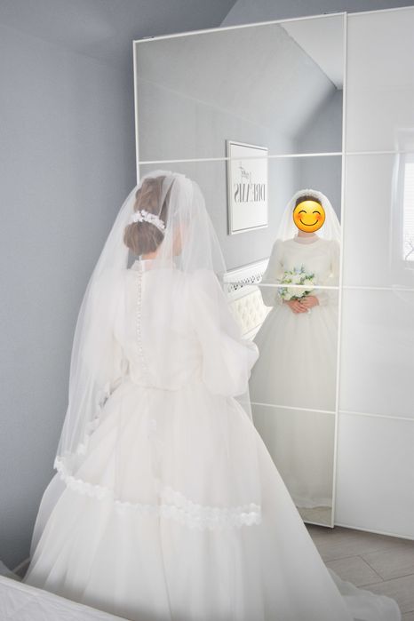 Пышное свадебное платье