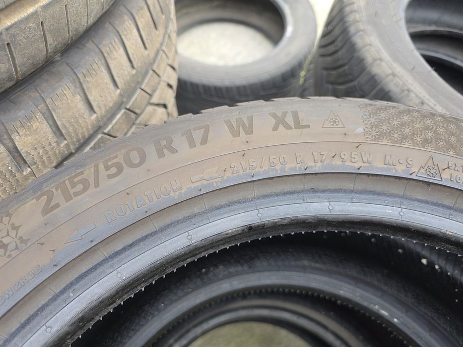 2бр Всесезонни гуми 215 50 17 - Continental