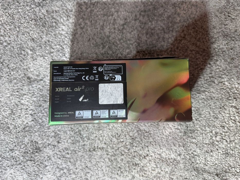 Xreal Air 2 Pro Smart Glasses — Like New / Ca Noi (1 use)