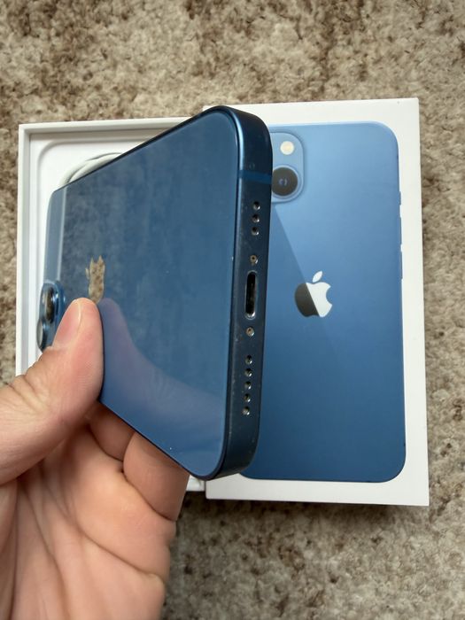 iPhone 13 Blue, full box- pret fix