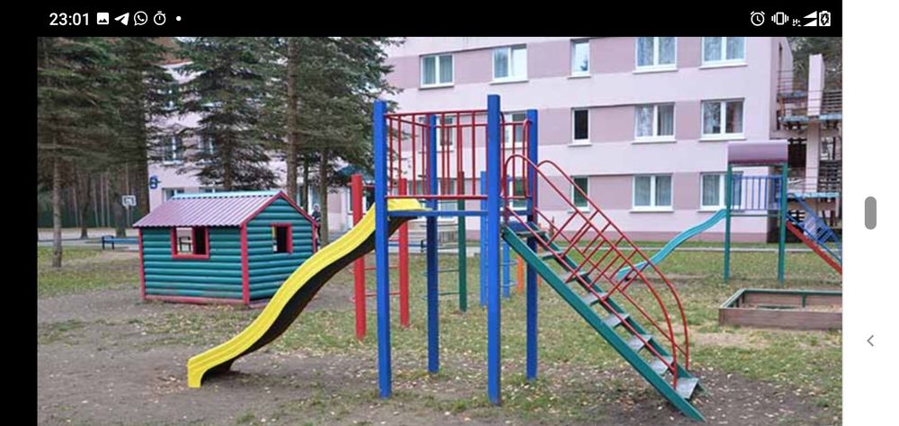 Металлические игровые площадки