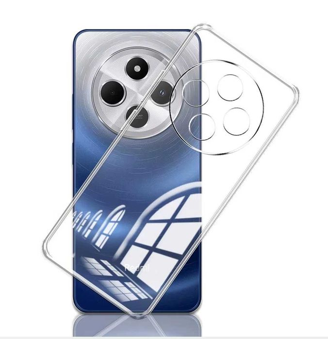 Xiaomi Redmi 14C - Силиконов Прозрачен Кейс Гръб