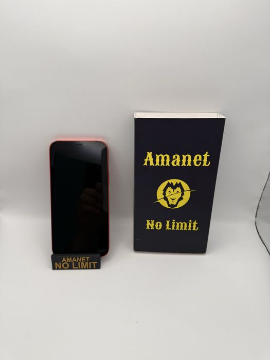 iPhone 12 Red 128GB Mici Zgarieturi pe rama si pe display , AMANET NO LIMIT.