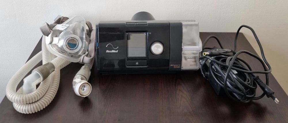 Апарат за сънна апнея ResMed AirSense 10 AutoSet + Маска и аксесоари