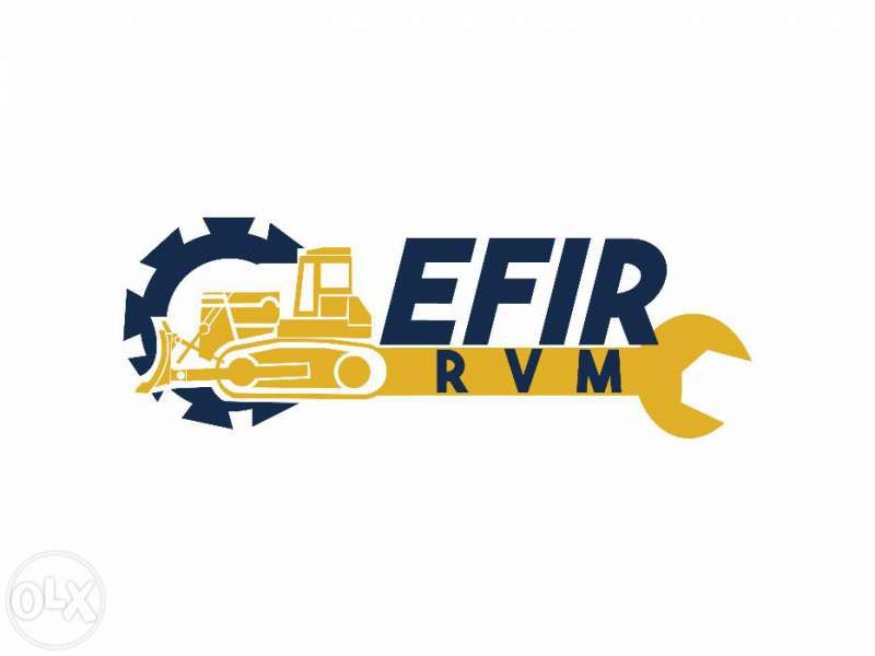Ремонт на булдозери, багери, строителна техника EFIR RVM