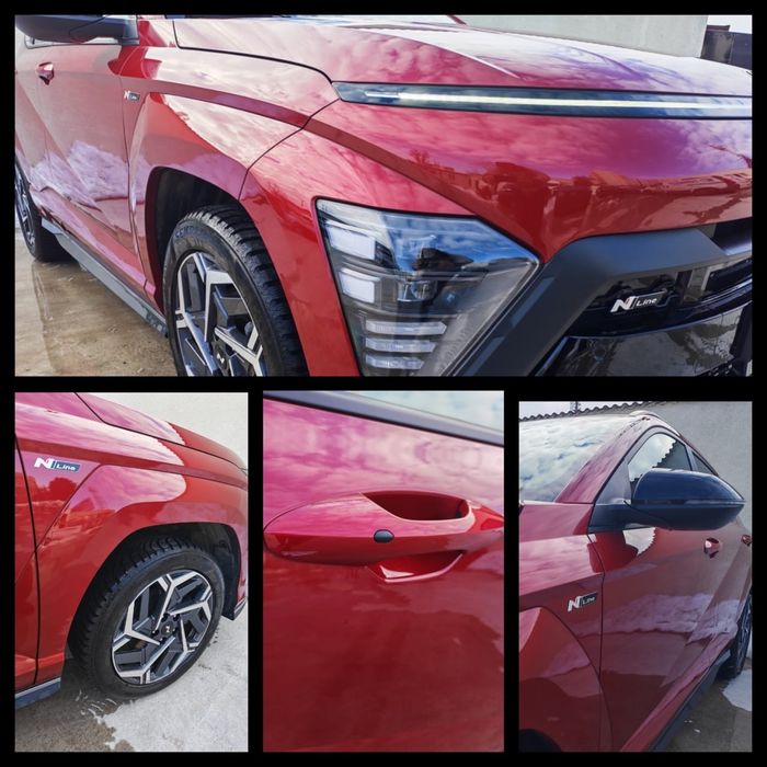 Hyndai Kona Nline 2025 automat 1.6 benzina avariat