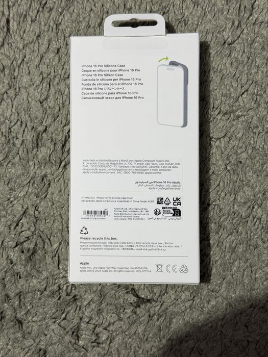 Husa originala iPhone 16 Pro Mov