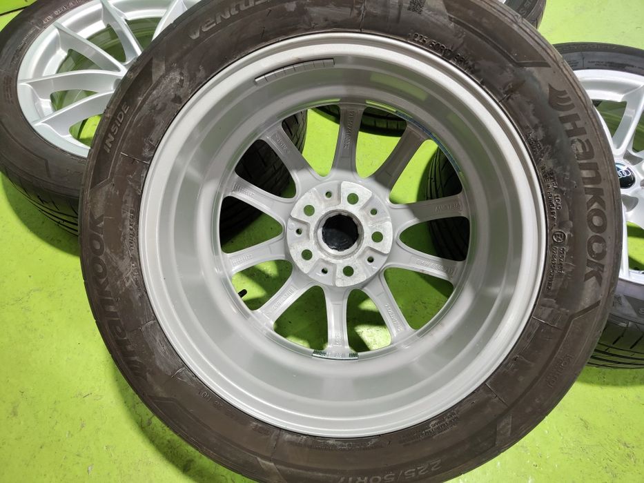 17 5x112 Audi A4 A5 A6 лети джанти 5х112 Ауди а4 а5 а6 225/50/17 летни гуми Hankook