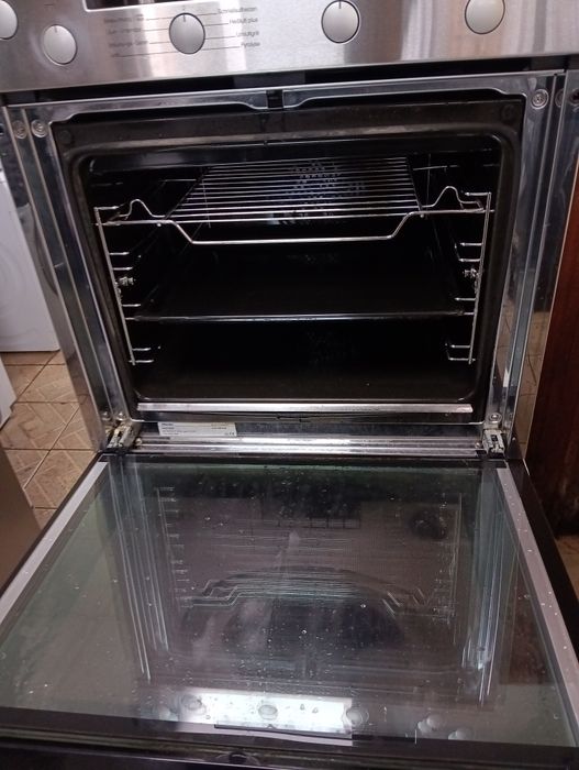 Иноксова печка за вграждане Миеле Miele  PIROLISE с 2 години гаранция!