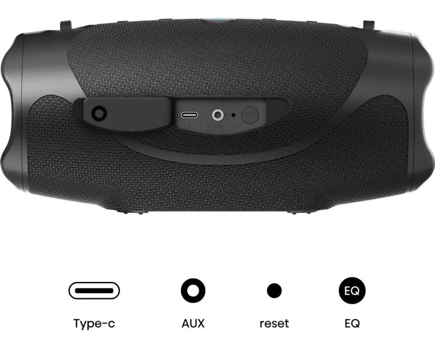Нова безжична Bluetooth тонколона Hisense - FlexBoom, IP67, черна  80 W