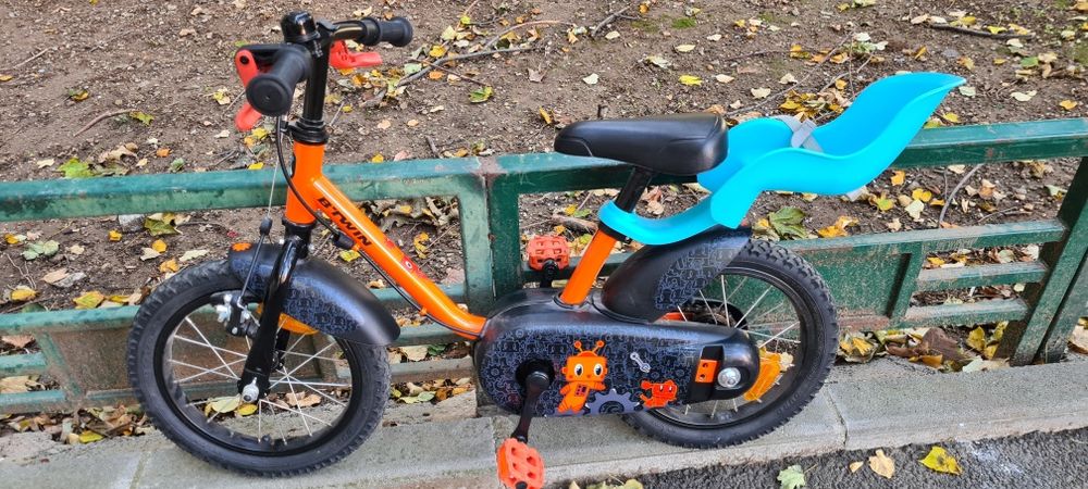 Bicicletă 14" BTWIN 500 ROBOT pt copii 3-5 ani
