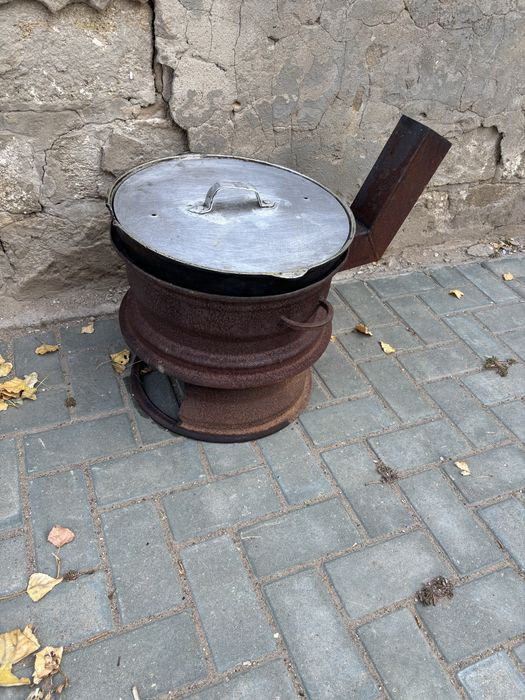 Казан ошак для природы