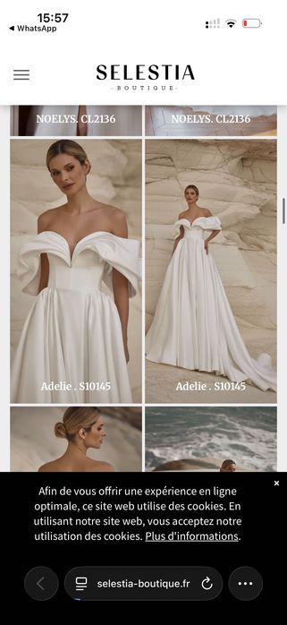 Rochie de mireasă Selestia Boutique Paris