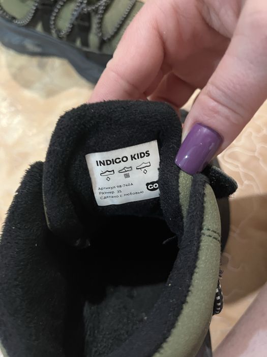 Демисезонные ботинки 35 размер