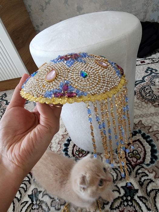 Келинлик аксессуарлари сотилади холати янги