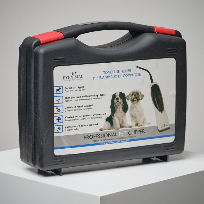 Mașină de tuns cu cablu pentru animale de - produs resigilat Decathlon