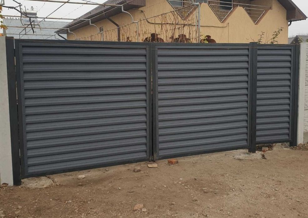 Gard din tabla,plasă,sipca,bca etc